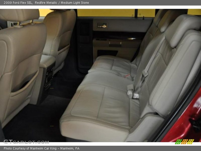 Redfire Metallic / Medium Light Stone 2009 Ford Flex SEL