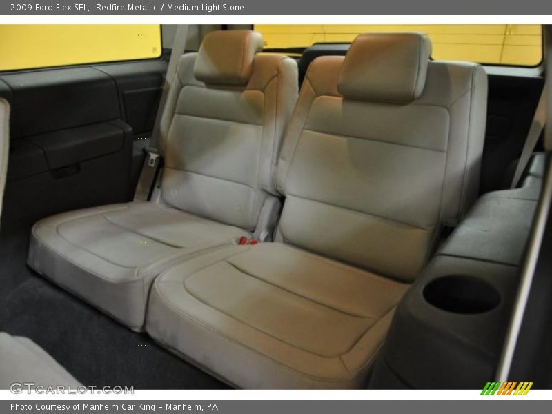Redfire Metallic / Medium Light Stone 2009 Ford Flex SEL