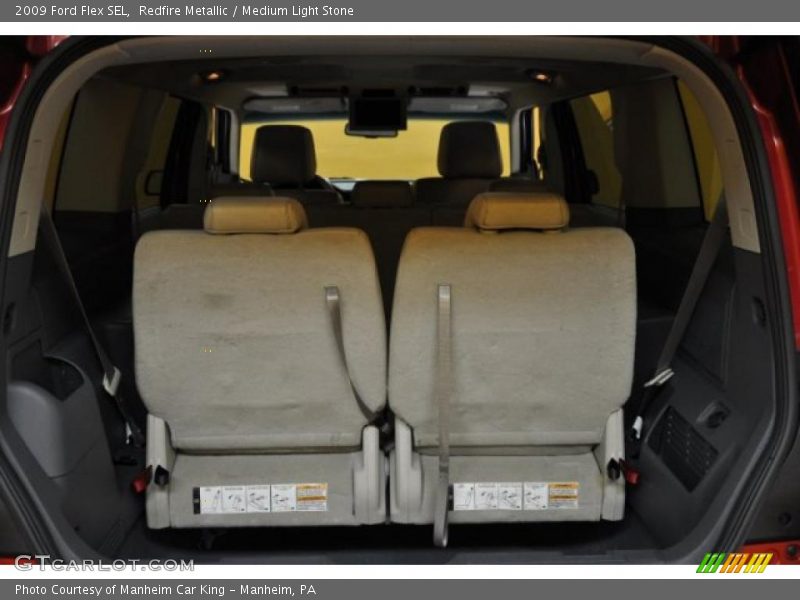 Redfire Metallic / Medium Light Stone 2009 Ford Flex SEL
