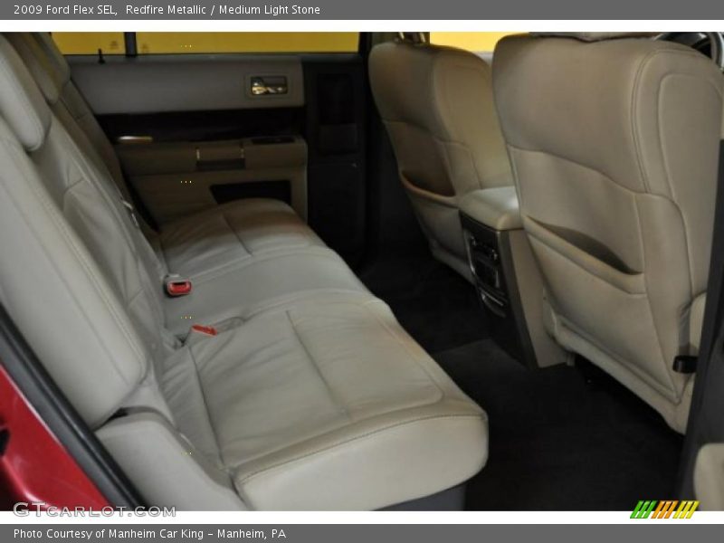 Redfire Metallic / Medium Light Stone 2009 Ford Flex SEL