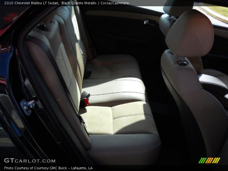 Black Granite Metallic / Cocoa/Cashmere 2010 Chevrolet Malibu LT Sedan