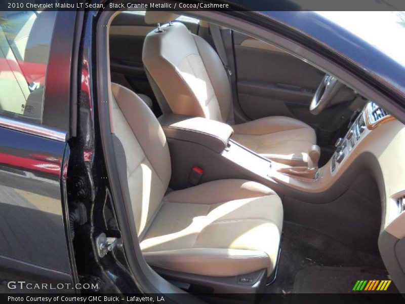 Black Granite Metallic / Cocoa/Cashmere 2010 Chevrolet Malibu LT Sedan