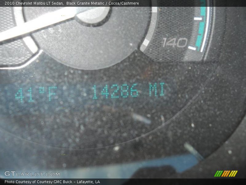 Black Granite Metallic / Cocoa/Cashmere 2010 Chevrolet Malibu LT Sedan