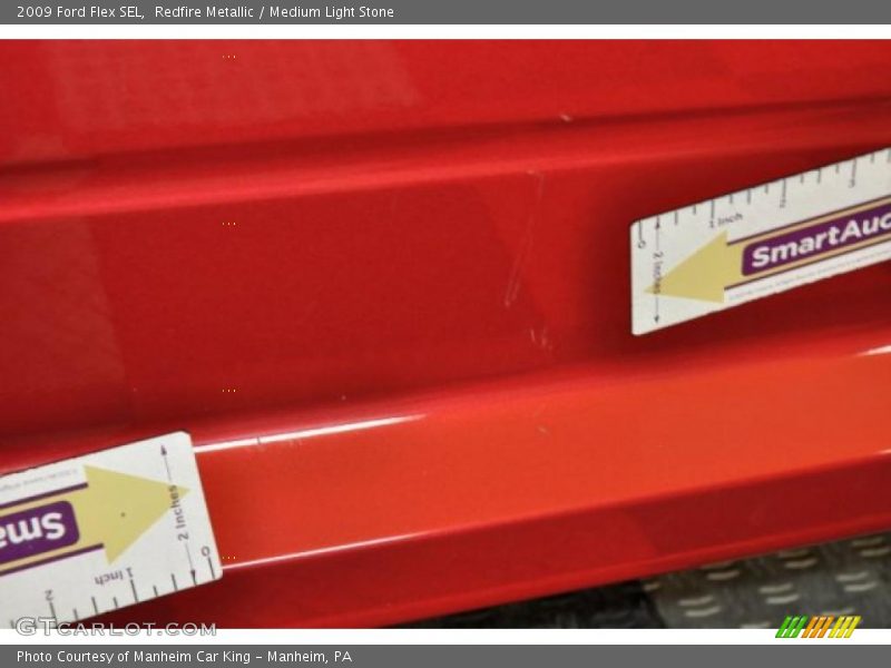 Redfire Metallic / Medium Light Stone 2009 Ford Flex SEL