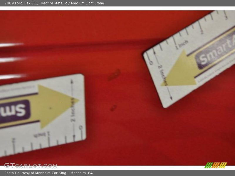 Redfire Metallic / Medium Light Stone 2009 Ford Flex SEL