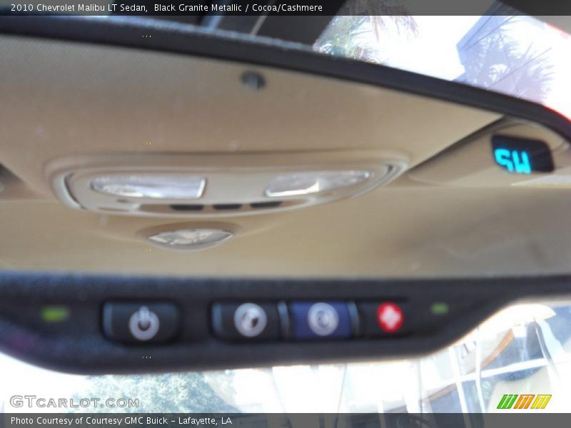 Black Granite Metallic / Cocoa/Cashmere 2010 Chevrolet Malibu LT Sedan