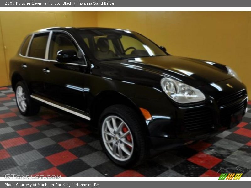 Black / Havanna/Sand Beige 2005 Porsche Cayenne Turbo