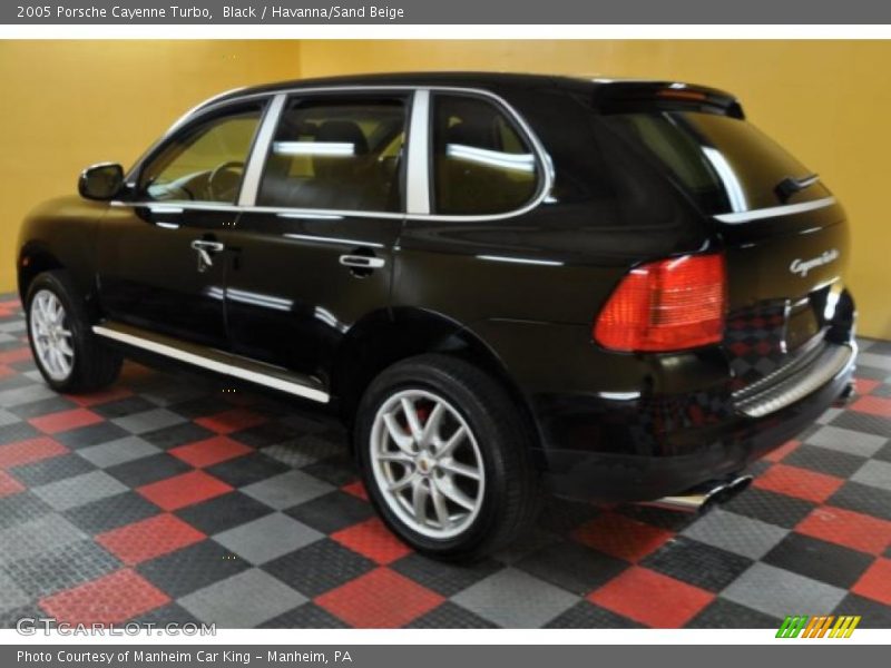 Black / Havanna/Sand Beige 2005 Porsche Cayenne Turbo