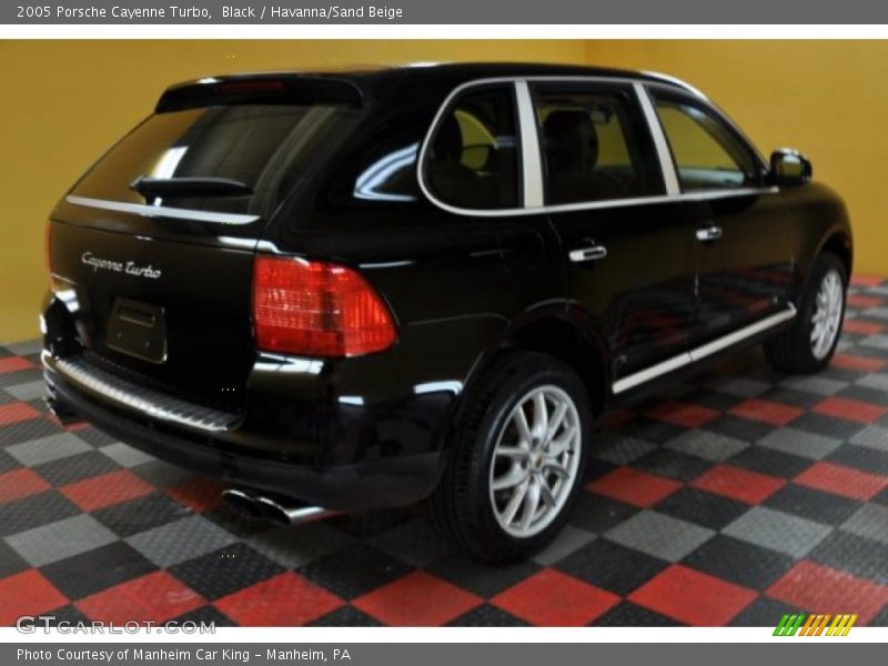 Black / Havanna/Sand Beige 2005 Porsche Cayenne Turbo