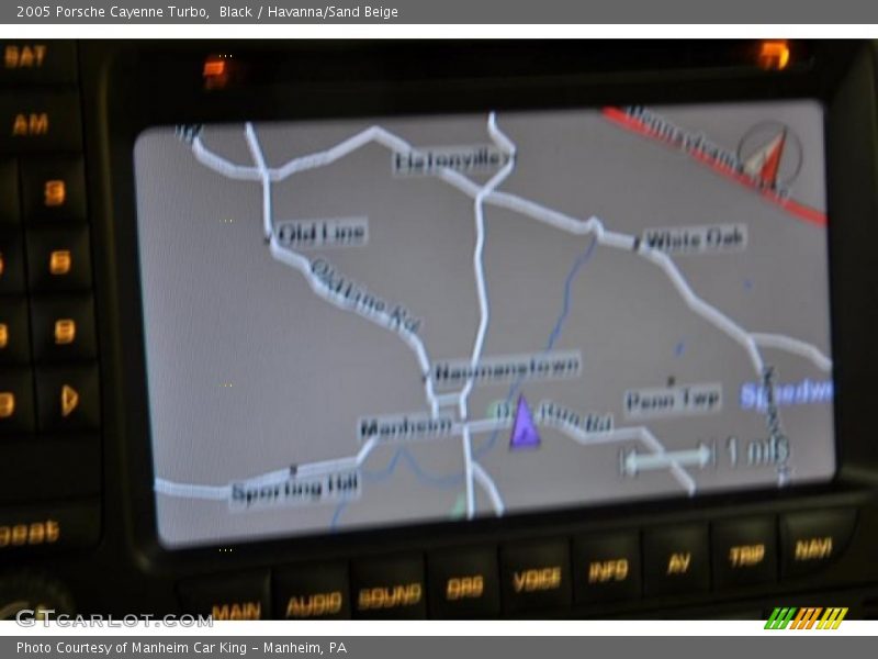 Black / Havanna/Sand Beige 2005 Porsche Cayenne Turbo