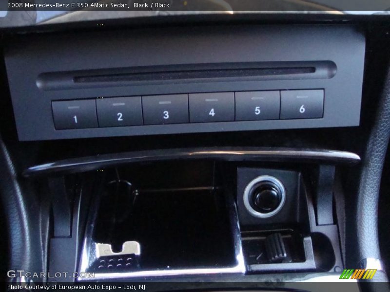 Black / Black 2008 Mercedes-Benz E 350 4Matic Sedan
