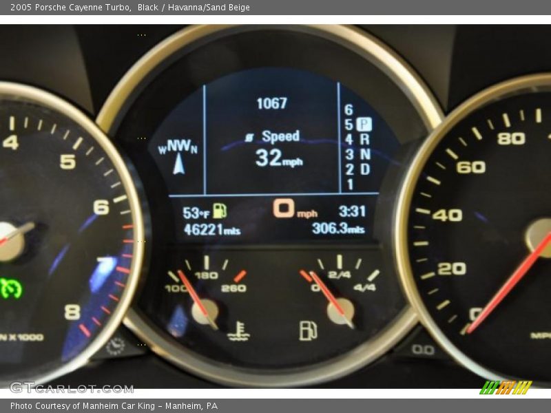  2005 Cayenne Turbo Turbo Gauges