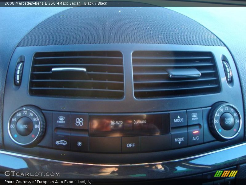 Black / Black 2008 Mercedes-Benz E 350 4Matic Sedan