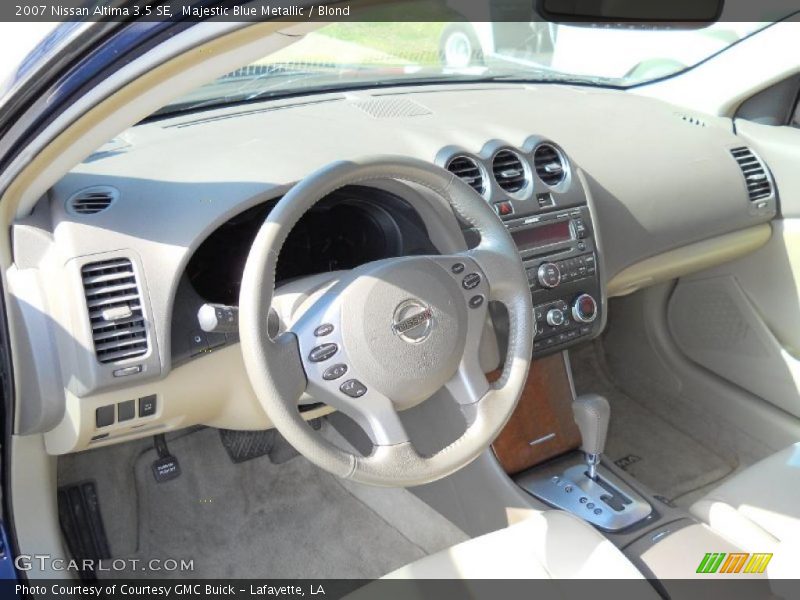 Majestic Blue Metallic / Blond 2007 Nissan Altima 3.5 SE