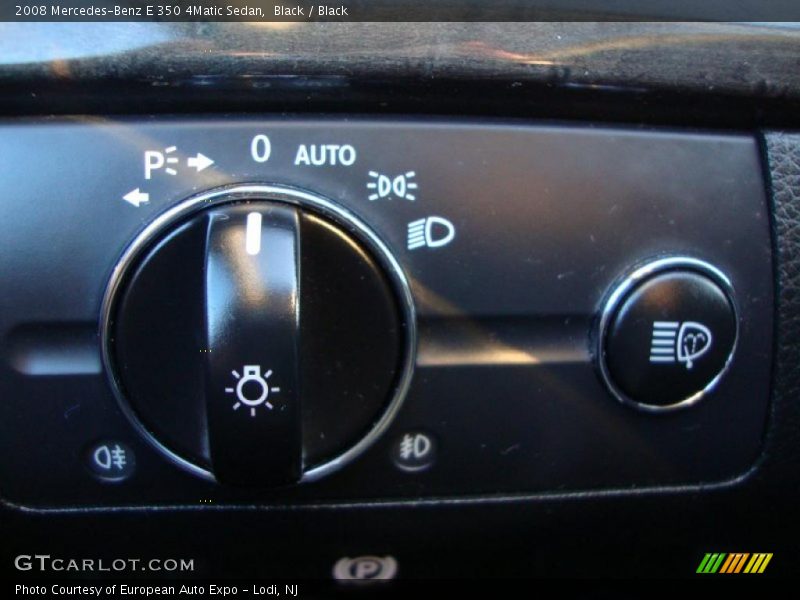 Black / Black 2008 Mercedes-Benz E 350 4Matic Sedan