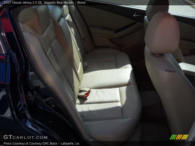 Majestic Blue Metallic / Blond 2007 Nissan Altima 3.5 SE