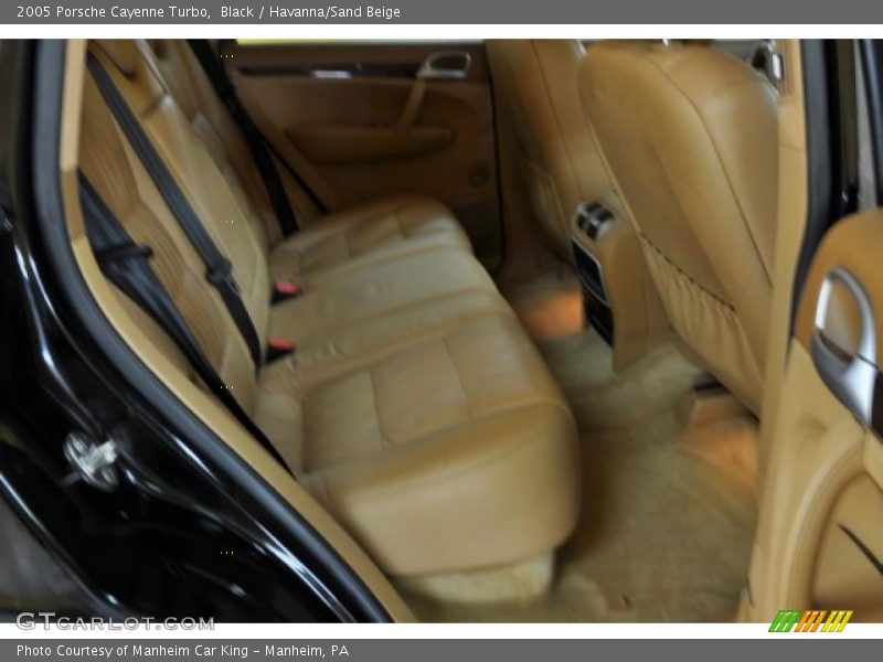 Black / Havanna/Sand Beige 2005 Porsche Cayenne Turbo