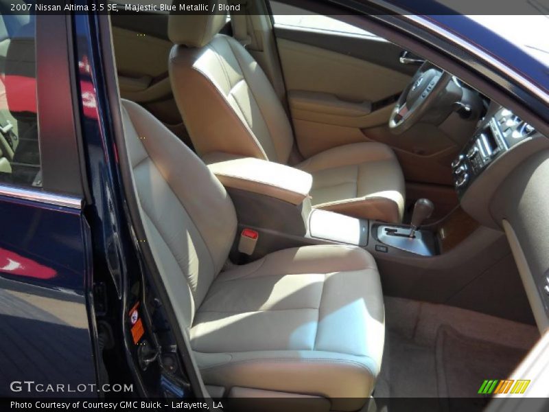 Majestic Blue Metallic / Blond 2007 Nissan Altima 3.5 SE