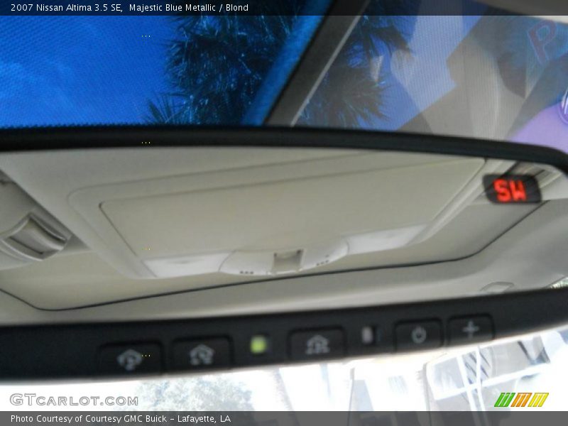 Majestic Blue Metallic / Blond 2007 Nissan Altima 3.5 SE