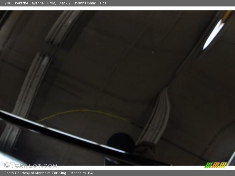 Black / Havanna/Sand Beige 2005 Porsche Cayenne Turbo