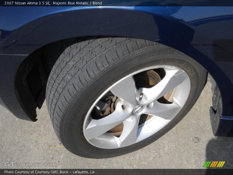 Majestic Blue Metallic / Blond 2007 Nissan Altima 3.5 SE