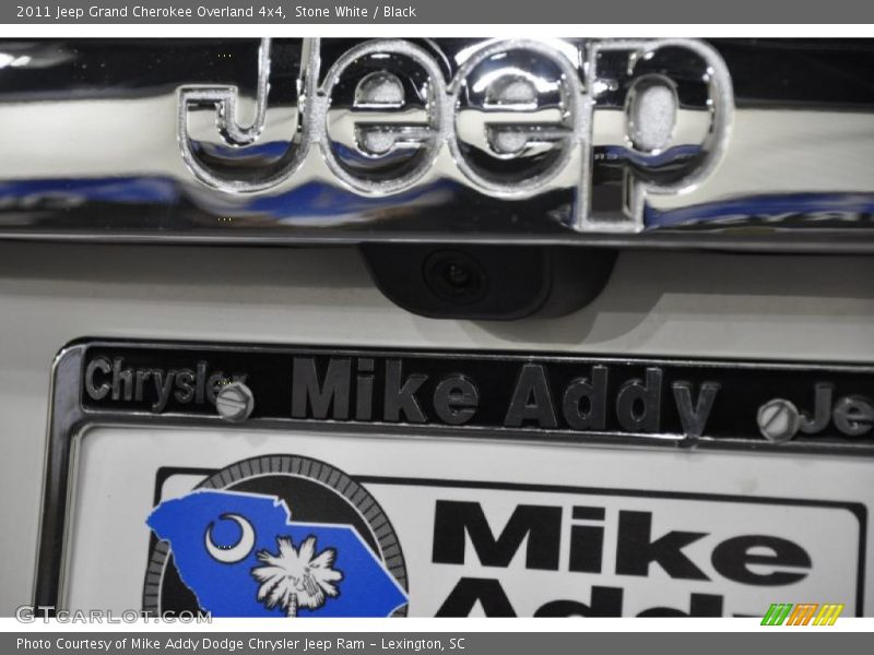 Stone White / Black 2011 Jeep Grand Cherokee Overland 4x4