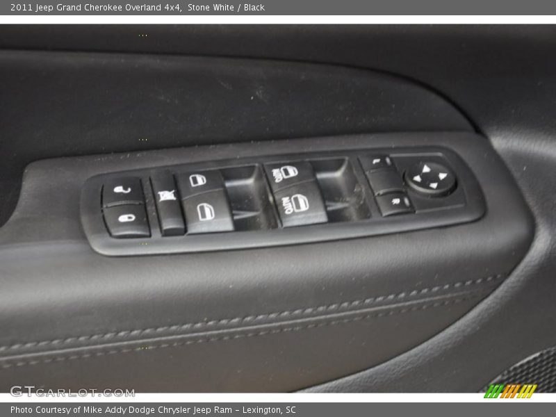 Controls of 2011 Grand Cherokee Overland 4x4