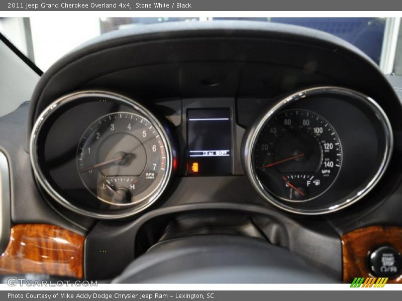  2011 Grand Cherokee Overland 4x4 Overland 4x4 Gauges