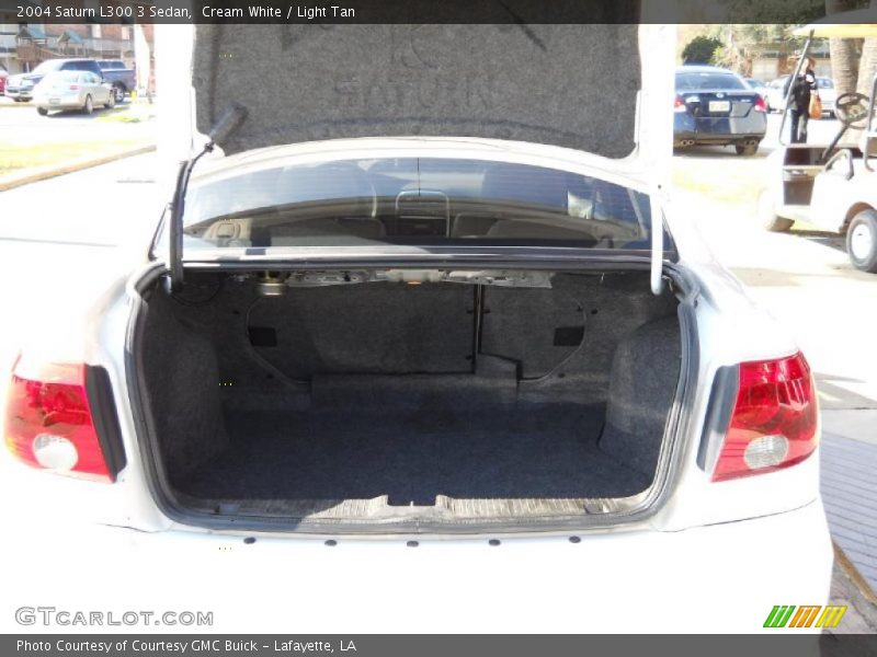 Cream White / Light Tan 2004 Saturn L300 3 Sedan