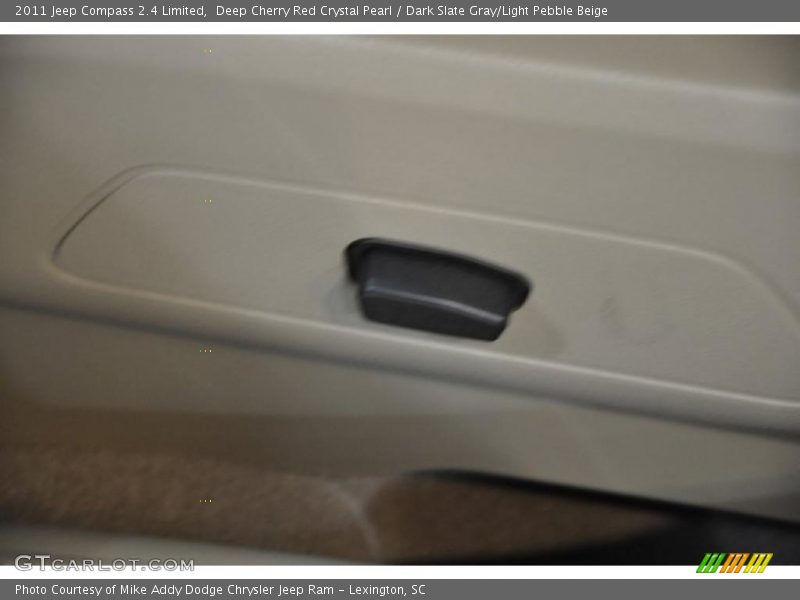 Deep Cherry Red Crystal Pearl / Dark Slate Gray/Light Pebble Beige 2011 Jeep Compass 2.4 Limited