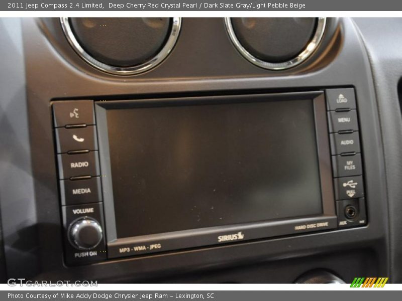 Deep Cherry Red Crystal Pearl / Dark Slate Gray/Light Pebble Beige 2011 Jeep Compass 2.4 Limited