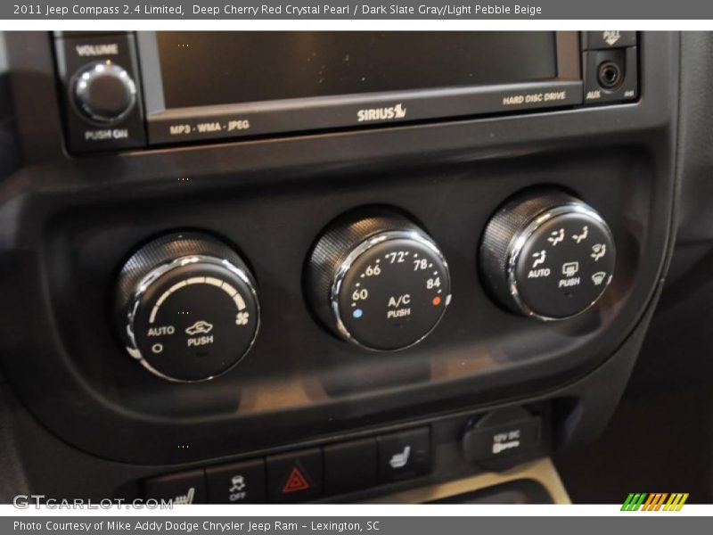 Controls of 2011 Compass 2.4 Limited