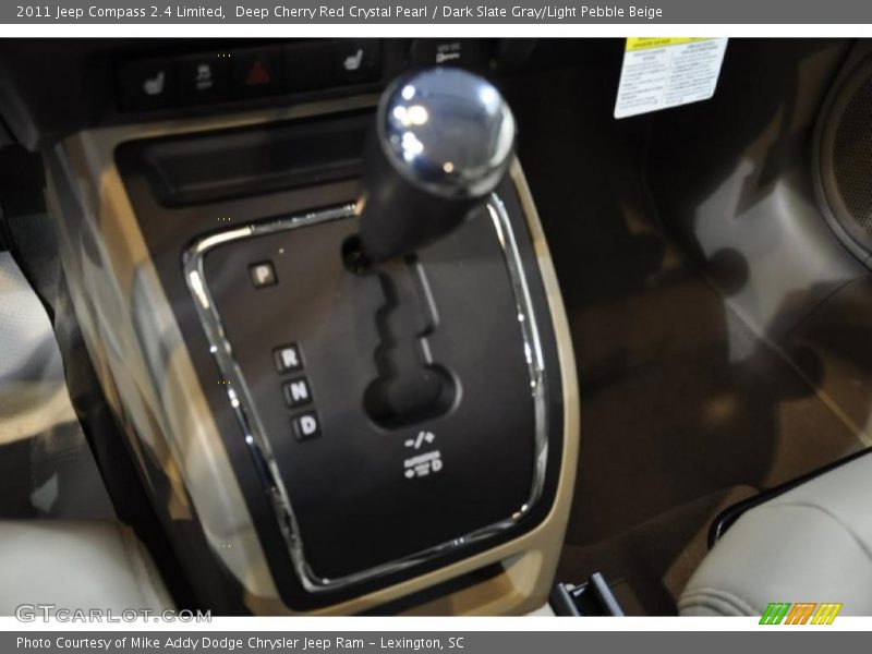  2011 Compass 2.4 Limited CVT Automatic Shifter