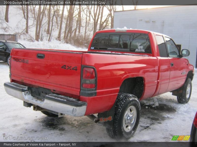  2000 Ram 2500 ST Extended Cab 4x4 Flame Red