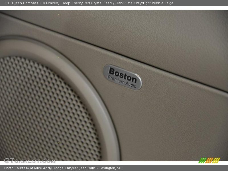 Deep Cherry Red Crystal Pearl / Dark Slate Gray/Light Pebble Beige 2011 Jeep Compass 2.4 Limited