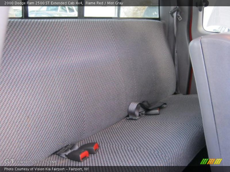 Flame Red / Mist Gray 2000 Dodge Ram 2500 ST Extended Cab 4x4
