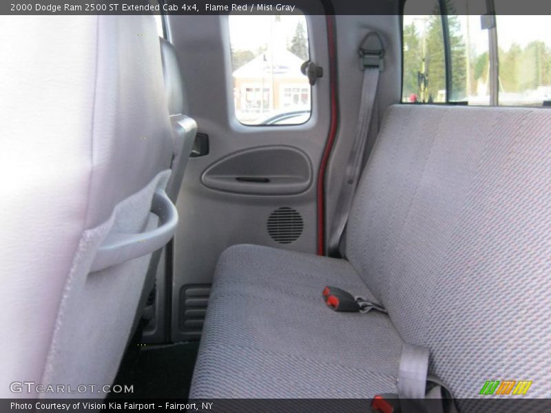 Flame Red / Mist Gray 2000 Dodge Ram 2500 ST Extended Cab 4x4