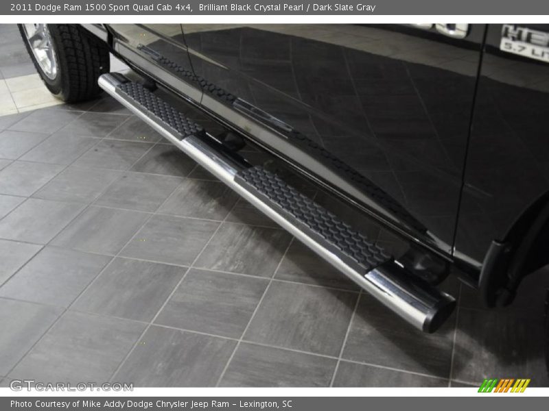 Brilliant Black Crystal Pearl / Dark Slate Gray 2011 Dodge Ram 1500 Sport Quad Cab 4x4