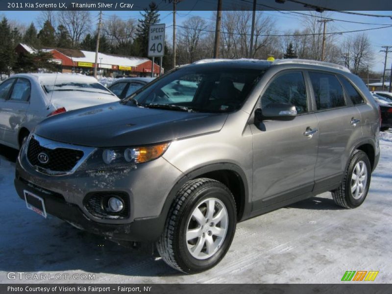  2011 Sorento LX Titanium Silver