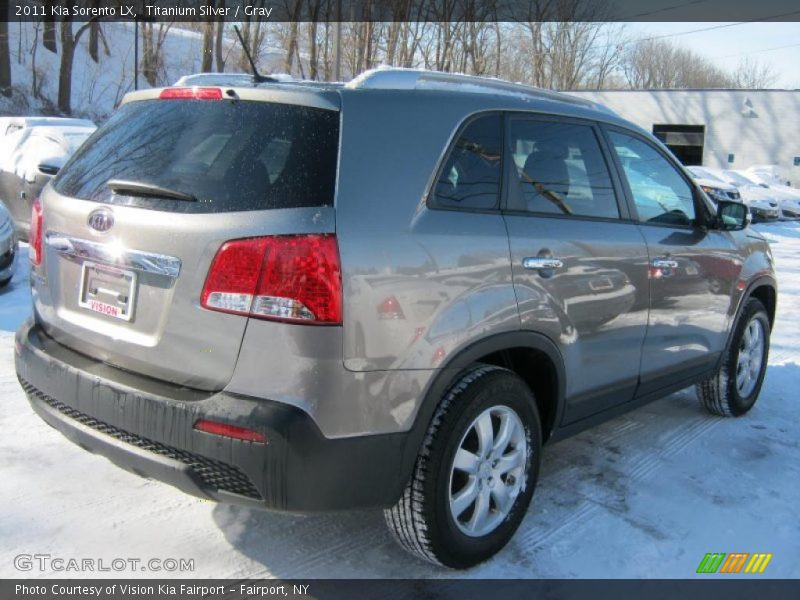  2011 Sorento LX Titanium Silver