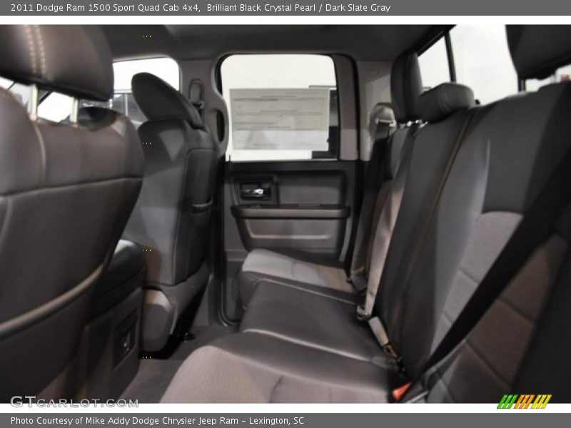 Brilliant Black Crystal Pearl / Dark Slate Gray 2011 Dodge Ram 1500 Sport Quad Cab 4x4