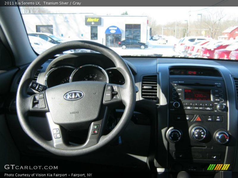 Titanium Silver / Gray 2011 Kia Sorento LX