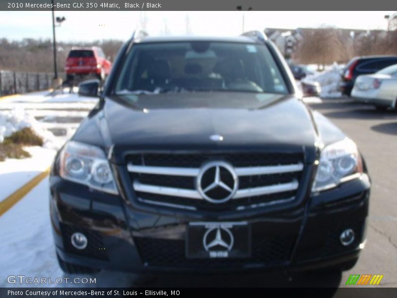 Black / Black 2010 Mercedes-Benz GLK 350 4Matic