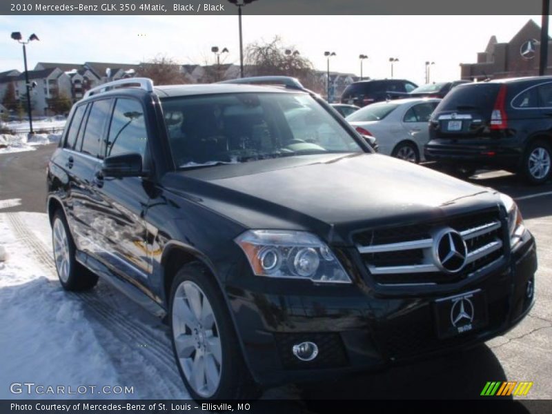 Black / Black 2010 Mercedes-Benz GLK 350 4Matic