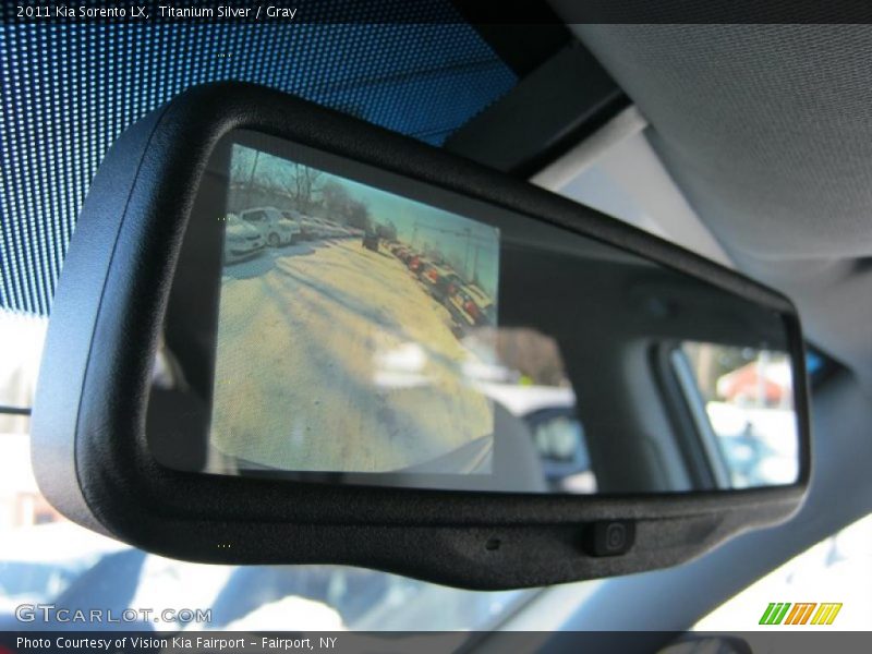  2011 Sorento LX Gray Interior