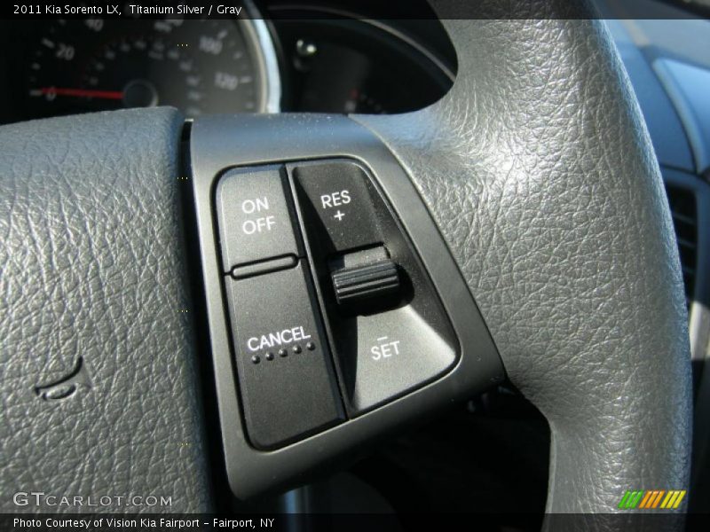 Titanium Silver / Gray 2011 Kia Sorento LX