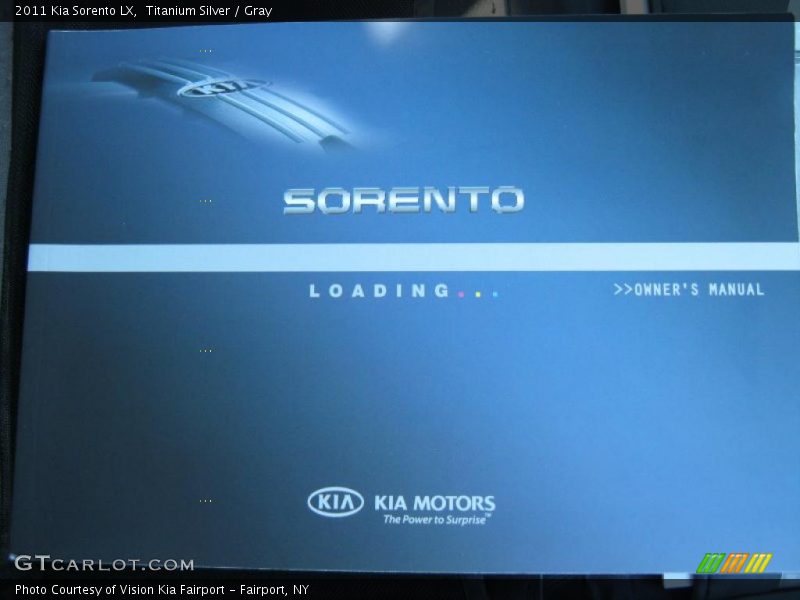 Titanium Silver / Gray 2011 Kia Sorento LX