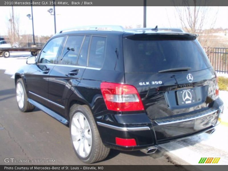 Black / Black 2010 Mercedes-Benz GLK 350 4Matic