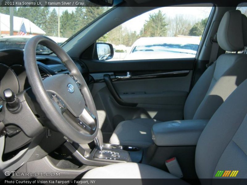 Titanium Silver / Gray 2011 Kia Sorento LX