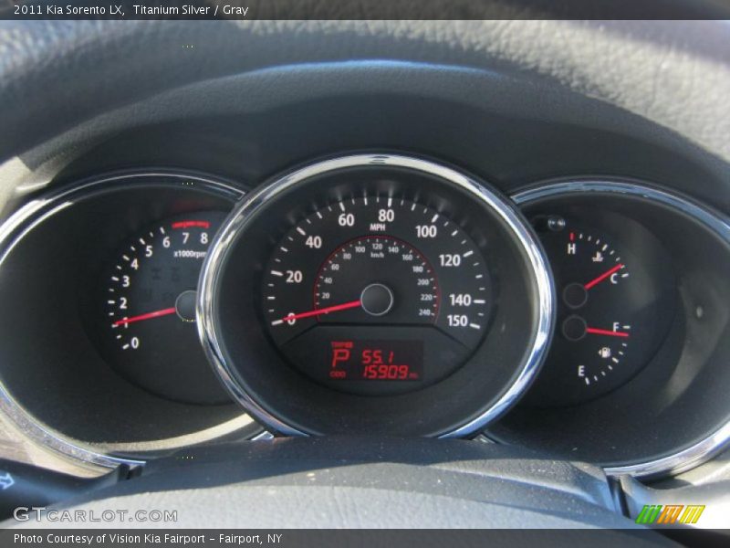 Titanium Silver / Gray 2011 Kia Sorento LX